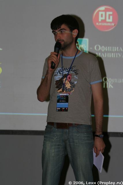 Map4ello вел церемонию закрытия WCG Moscow 2006