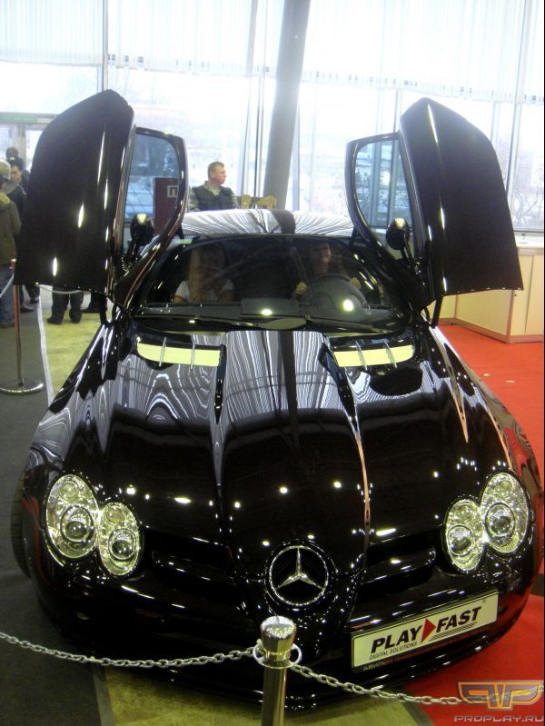 Mercedes SLR в студию!