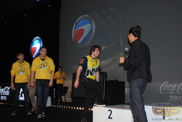 Награждение NaVi