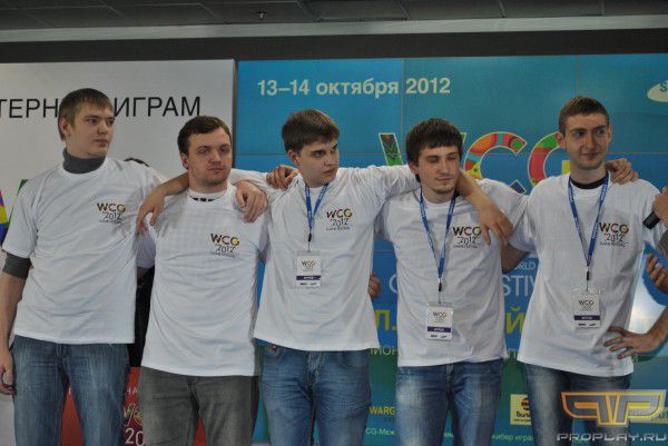 Moscow Five - чемпионы WCG 2012